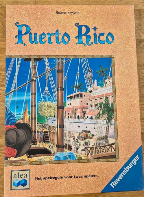 Puerto Rico, Hobby en Vrije tijd, Gezelschapsspellen | Bordspellen, Zo goed als nieuw, Een of twee spelers, Drie of vier spelers