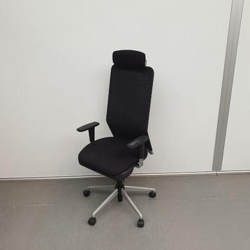 Sokon bureaustoel - zwarte stof / netweave zwarte stof beschikbaar voor biedingen
