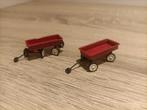 Lemax Red Waggons, set of 2, Ophalen of Verzenden, Zo goed als nieuw