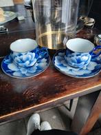 KT Hand Spray in Glaze Japan 1950 - 1960 kobaltblauw , Antiek en Kunst, Antiek | Servies los, Ophalen of Verzenden