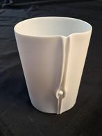 HUTSCHENREUTHER vaas krijtwit porselein, Huis en Inrichting, Woonaccessoires | Vazen, Wit, Aardewerk of Porselein, Ophalen of Verzenden
