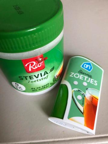 Stevia zoetjes en poeder beschikbaar voor biedingen