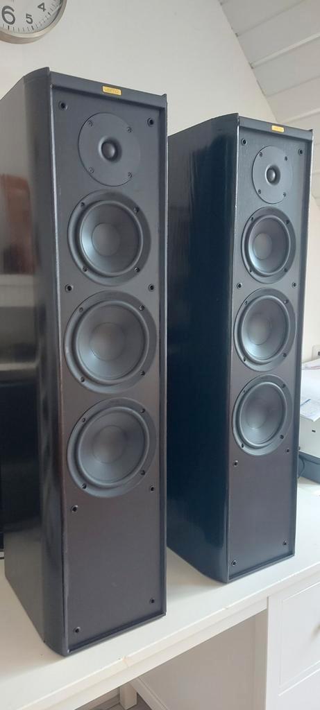 Jamo classic 8 luidsprekers, Audio, Tv en Foto, Luidsprekers, Zo goed als nieuw, Front, Rear of Stereo speakers, 120 watt of meer