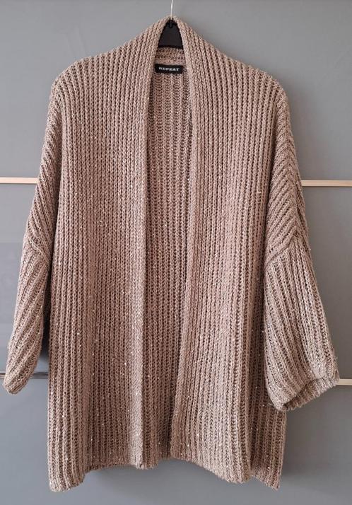 Repeat, Kleding | Dames, Truien en Vesten, Zo goed als nieuw, Maat 38/40 (M), Beige, Verzenden