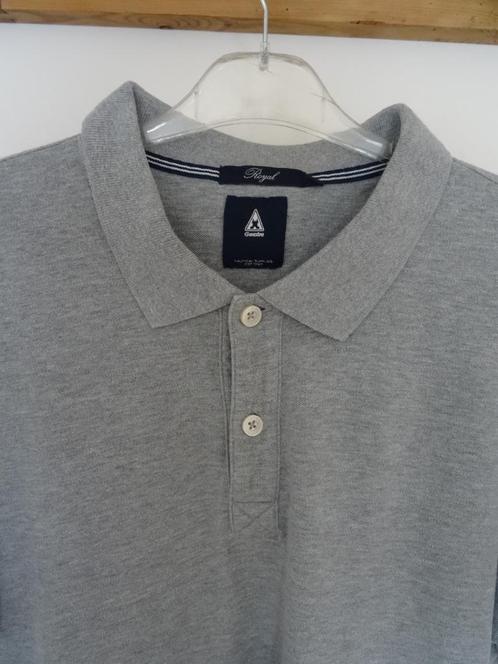Gaastra polo mt xxl - 100 % katoen, Kleding | Heren, Polo's, Zo goed als nieuw, Maat 56/58 (XL), Grijs, Verzenden