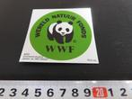 sticker WWF  Wereld Natuur Fonds  Panda, Verzamelen, Stickers, Ophalen, Zo goed als nieuw