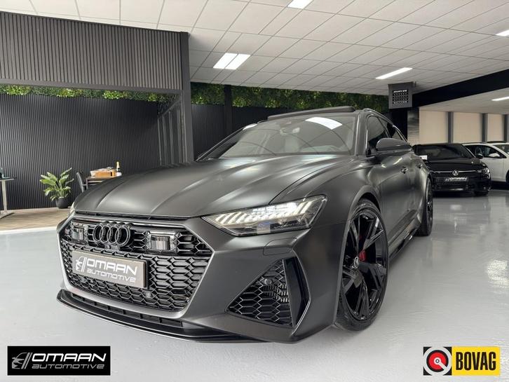 Audi RS6 4.0 TFSI QUATTRO KERAMISCH 711PK ABT, Auto's, Audi, Bedrijf, RS6, 4x4, ABS, Achteruitrijcamera, Adaptive Cruise Control