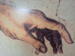 De Schepping van Adam” – Michelangelo, Huis en Inrichting, Woonaccessoires | Schilderijen, Tekeningen en Foto's, Ophalen, 50 tot 75 cm