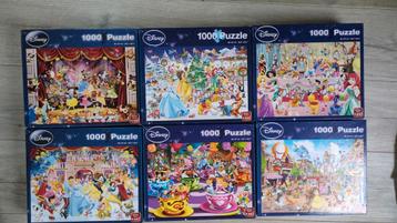 Disney puzzels beschikbaar voor biedingen