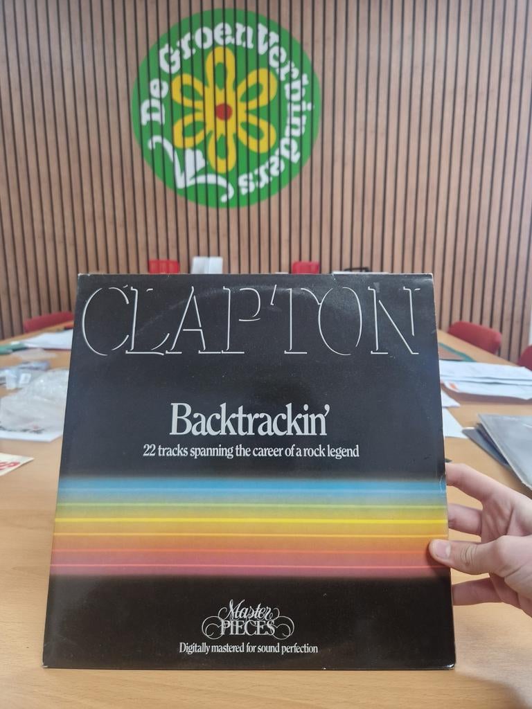 Eric Clapton - Backtrackin' (2LP), Cd's en Dvd's, Vinyl | Rock, Ophalen of Verzenden, Gebruikt, 12 inch, Rock-'n-Roll