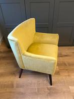 Geel velvet stoeltje van Loods5 - Zo goed als nieuw!, Ophalen, Minder dan 50 cm, Minder dan 75 cm, Zo goed als nieuw