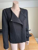 ZGAN chique zwart jasje, stretch, maat 40/42, Atmosphere, Zwart, Maat 42/44 (L), Ophalen of Verzenden