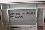 Gevraagd opklap ledikant 120 bij 200, Huis en Inrichting, Ophalen, Zo goed als nieuw, Twijfelaar, 120 cm