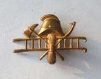 Oud kraag-embleem Nederlandse Brandweer jaren 40-50., Verzamelen, Ophalen of Verzenden, Overige soorten, Nederland, Embleem of Badge