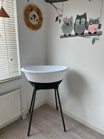 Luma babybadje wit/grijs incl thermometer, Ophalen of Verzenden, Zo goed als nieuw, Badje, Overige merken