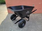 Equiroyal - Kruiwagen - Dubbele wielen - 220L inhoud - Met k, Overige merken, Equiroyal, Equiroyal, Tweewielig