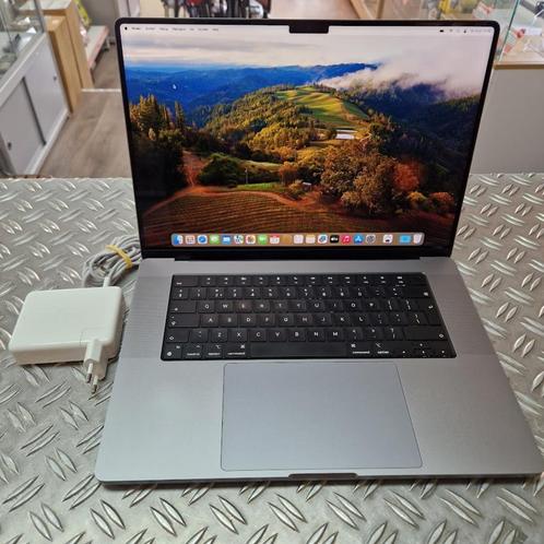 Macbook Pro 16 2021 M1 32GB 512GB SSD 110 laadcycli!, Computers en Software, Apple Desktops, Zo goed als nieuw, Mac Mini, SSD
