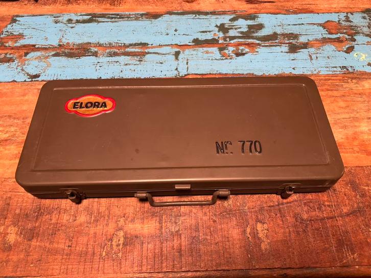Professionele Elora doppenset ratel crank ex defensie, Doe-het-zelf en Verbouw, Gereedschap | Handgereedschap, Zo goed als nieuw