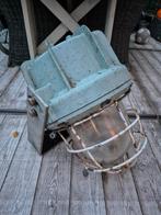 XXL vintage industrielamp scheepslampen, Ophalen, Gebruikt, 50 tot 75 cm, Metaal