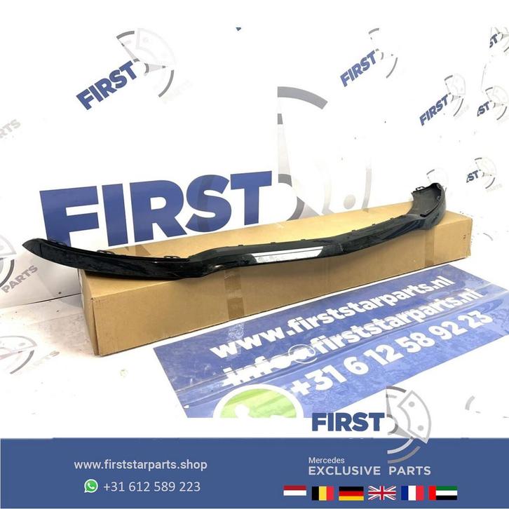 W117 C117 X117 CLA KLASSE CLA45 AMG SPOILER LIP Voorbumper O, Auto-onderdelen, Overige Auto-onderdelen, Mercedes-Benz, Gebruikt