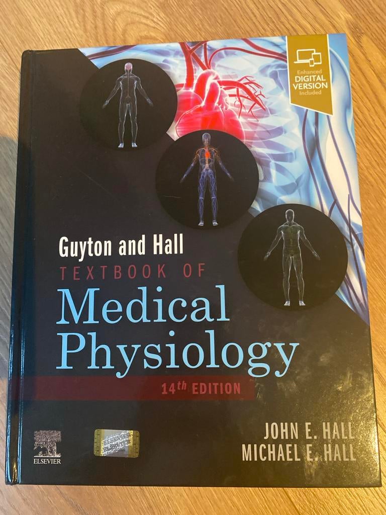 Medical Physiology Guyton & Hall, 14e editie, Boeken, Ophalen of Verzenden, Beta, Nieuw, HBO