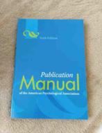 Publication Manual APA, Ophalen of Verzenden, Alpha, Nieuw, WO