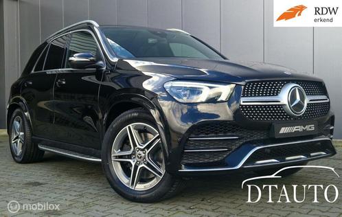 Mercedes GLE 400d 2xAMG Lucht Pano Burm Distr Grijs Kenteken, Auto's, Bestelauto's, Bedrijf, Te koop, 360° camera, 4x4, ABS, Achteruitrijcamera