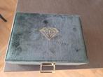 Sieraden Box NIEUW Groen velvet, Ophalen of Verzenden, Nieuw, Groen, Hardcase