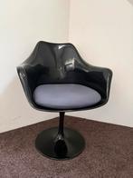 Design Tulip stoel, Huis en Inrichting, Stoelen, Ophalen, Zo goed als nieuw, Zwart, Eén
