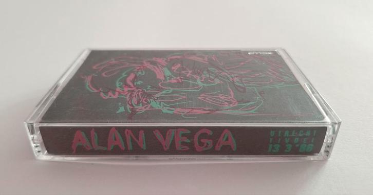 Audiocassette Alan Vega - Tivoli Utrecht 13-3-'86, Cd's en Dvd's, Cassettebandjes, Gebruikt, Origineel, Rock en Metal, 1 bandje