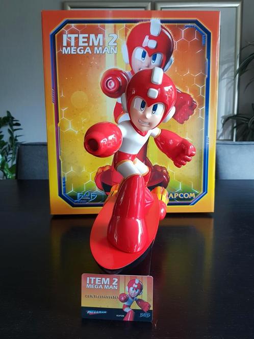 Mega Man Item Nr 2 statue/beeld First4Figures., Verzamelen, Poppetjes en Figuurtjes, Nieuw, Ophalen of Verzenden