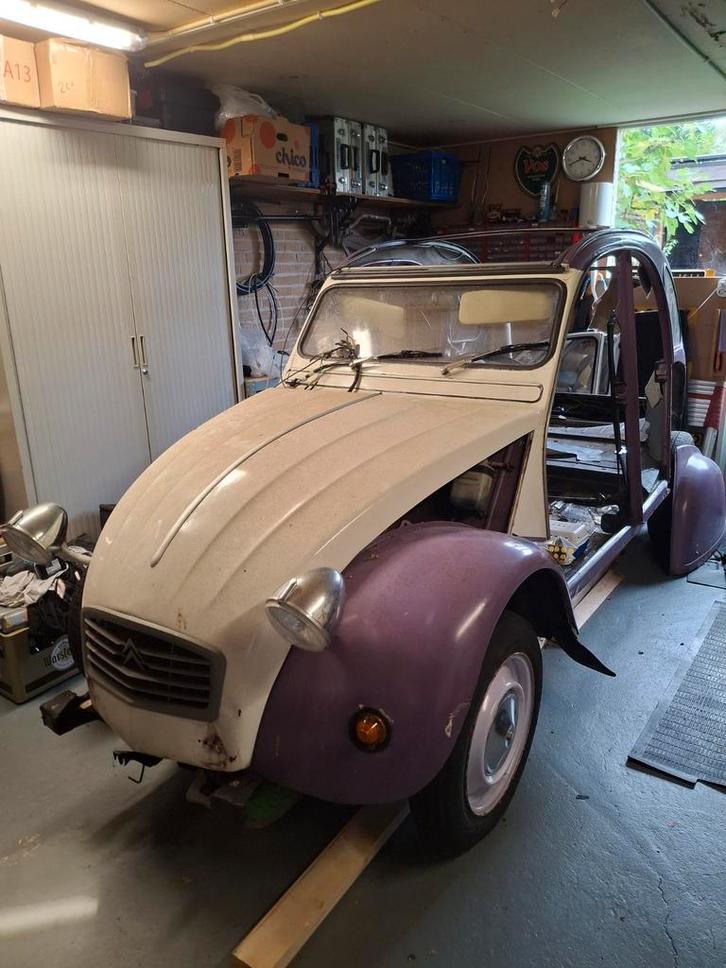 Citroën 2CV6 van 1982 - Winterprojectje, Auto-onderdelen, Carrosserie en Plaatwerk, Bumper, Citroën, Voor, Nieuw, Ophalen of Verzenden