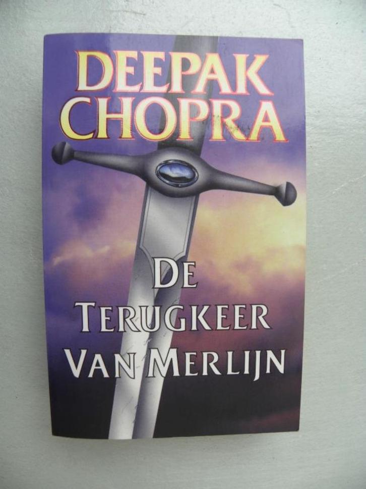 De terugkeer van Merlijn, Deepak Chopra, Boeken, Fantasy, Gelezen, Ophalen of Verzenden