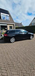 Peugeot 308 met leren bekledig 1.6 E-hdi 88 KW SW 2015 Zwart, Voorwielaandrijving, 680 kg, 4 cilinders, Zwart