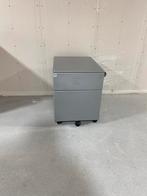 Grijs ladeblok met 2 lades, Ophalen, Gebruikt, 1 of 2 laden, Metaal
