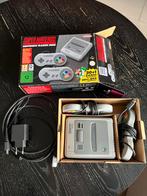 Super Nintendo Classic Mini, Spelcomputers en Games, Spelcomputers | Nintendo Super NES, Ophalen, Zo goed als nieuw, Met 2 controllers