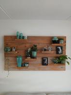 Wandrek steigerhout 135x76, Huis en Inrichting, Woonaccessoires | Wandplanken en Boekenplanken, Ophalen, Zo goed als nieuw