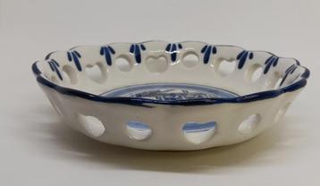 Delftsblauw schaaltje met Vleeshandel afbeelding beschikbaar voor biedingen