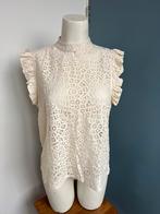 Aaiko kant kanten roomwit top l, Aaiko, Wit, Maat 42/44 (L), Ophalen of Verzenden