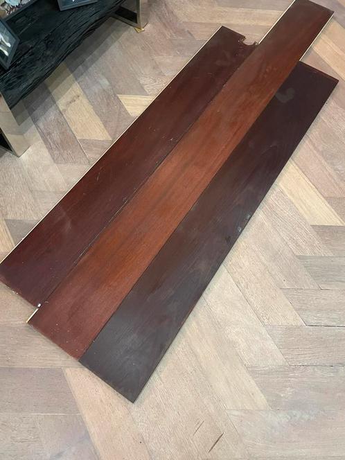 Jatoba houten vloer 37,5 m2, Doe-het-zelf en Verbouw, Hout en Planken, Zo goed als nieuw, Plank, Eiken, Minder dan 25 mm, Ophalen