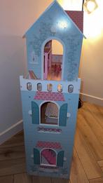 Leuk houten poppenhuis Kidkraft, Ophalen of Verzenden, Zo goed als nieuw, Poppenhuis