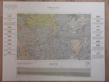 141 / Geologische kaart uit 1937 Bergen op Zoom kwartblad II beschikbaar voor biedingen
