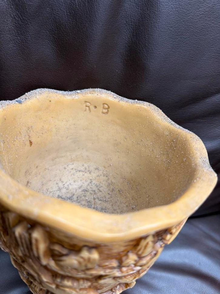 Ovale sier schaal met gedetailleerde decoratie, Huis en Inrichting, Woonaccessoires | Schalen en Manden, Gebruikt, Schaal, Ovaal