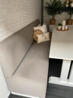 Eetbank bank 280 cm met outdoorstof overkapping, Ophalen, Rechte bank, Stof, 250 tot 300 cm