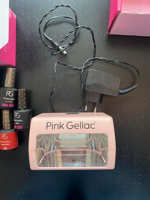 Complete Pink Gellac gellak set inclusief lak en instructies, Sieraden, Tassen en Uiterlijk, Uiterlijk | Cosmetica en Make-up