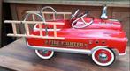 Prachtige vintage metalen brandweer auto, jaren 50., Antiek en Kunst, Ophalen