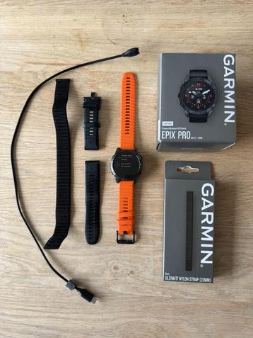 Garmin epix Pro (Gen 2) | Sapphire Edition | 47mm  beschikbaar voor biedingen