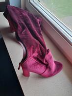 Steve madden laars bordeaux  rood maat 40, Zo goed als nieuw, Verzenden, Rood