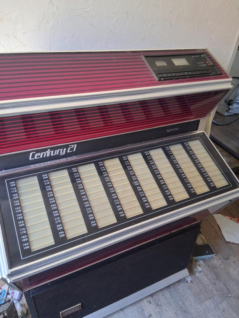 NSM Century 21 Duitse Jukebox - Vintage Muziekervaring, Ophalen of Verzenden