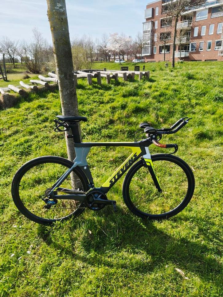 Stevens Super Trofeo triathlonfiets Maat M (tubeless), Fietsen en Brommers, Fietsen | Racefietsen, Gebruikt, Heren, Overige merken